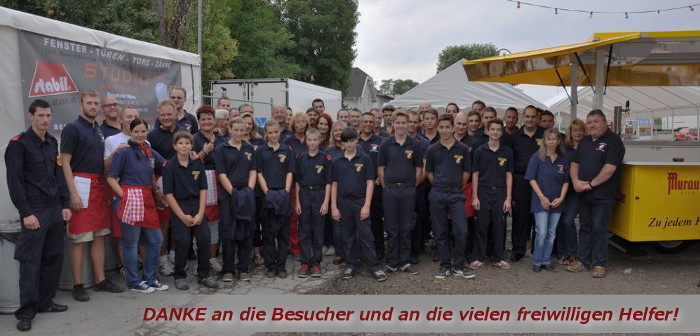 Feuerwehrfest 2013 – DANKE!