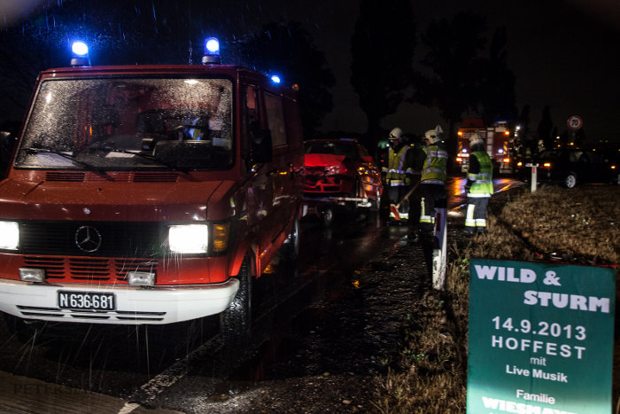 09.08.2013 – PKW Bergung nach Verkehrsunfall