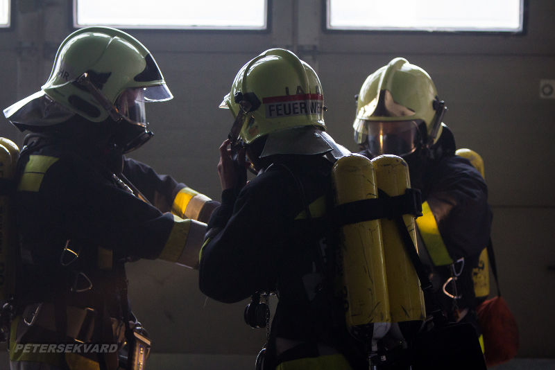 Bildimpressionen der Branddienstübung  vom 23.04.2014