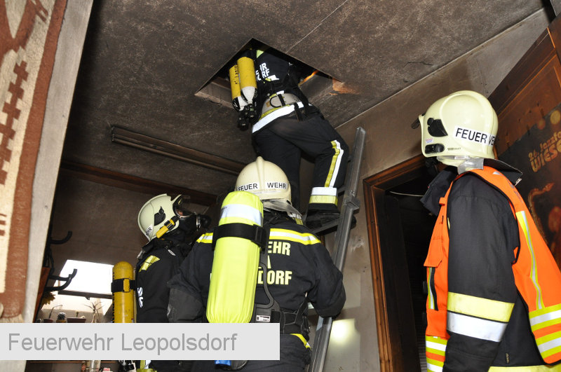 Zimmerbrand in der Friedhofstrasse