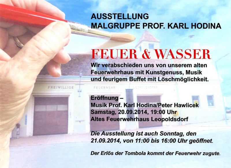 Ausstellung Feuer & Wasser