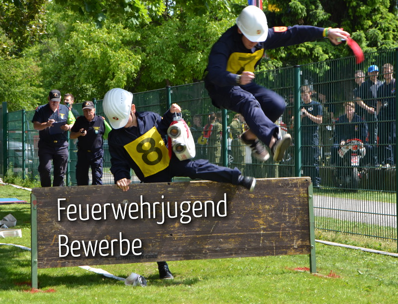 Feuerwehrjugendleistungsbewerb mit Zeltager – Bezirk Wien-Umgebung – 2015