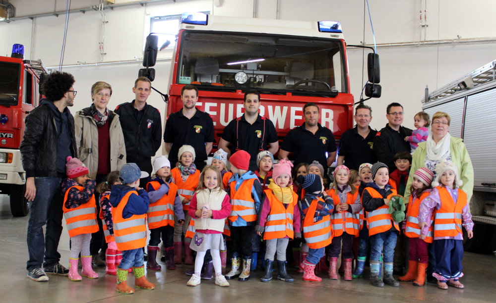 Pfarrkindergarten zu Besuch