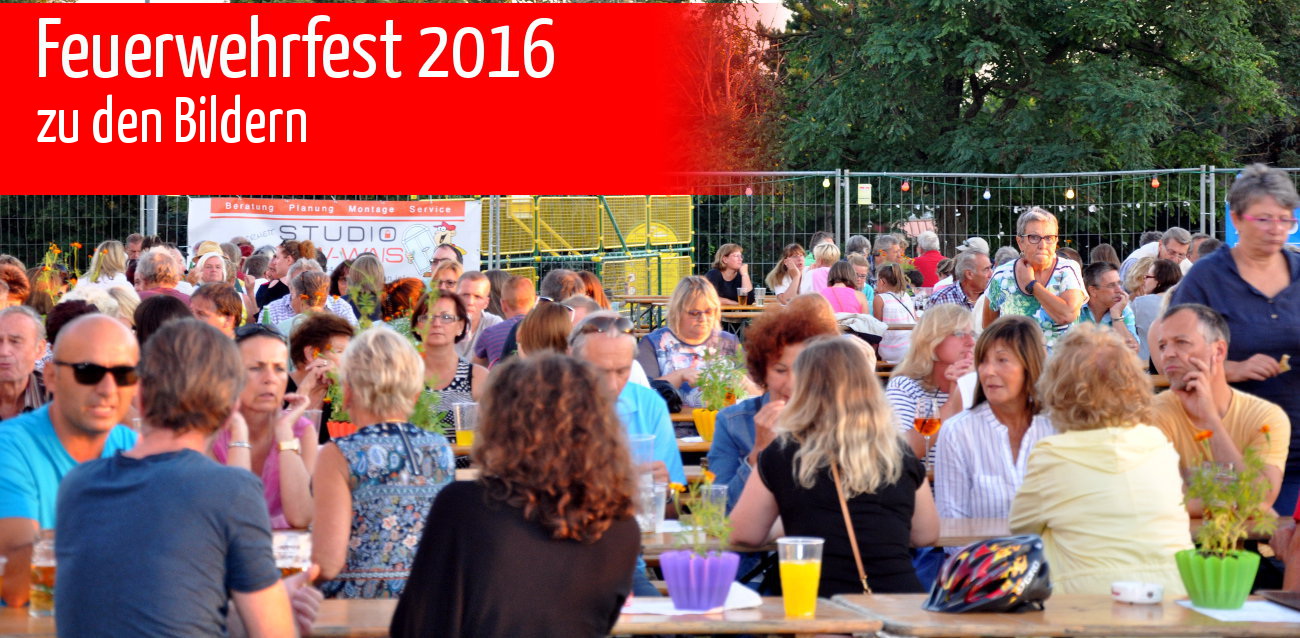 Bilder vom Feuerwehrfest 2016