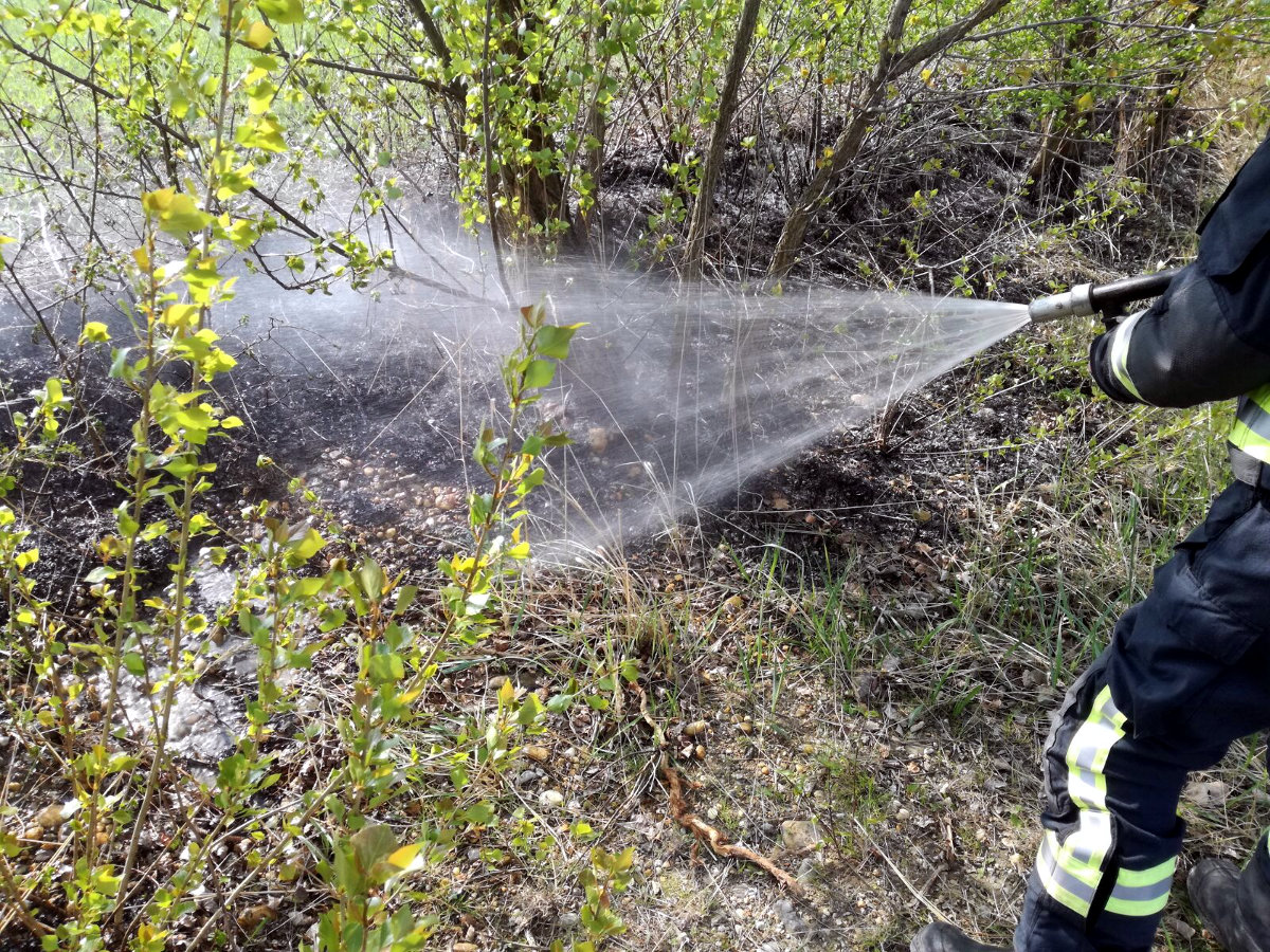 Flurbrand in der MAN-Straße